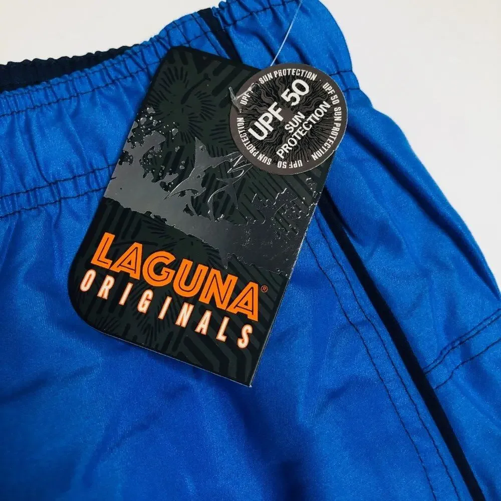 Blue Swim Trunks